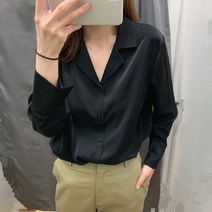 풍기인견블라우스 아사면 썰스데이아일랜드 시어서커 자켓형 아사 아일렛 허리밴딩 womens tops and blouses solid white chiffon blouse de