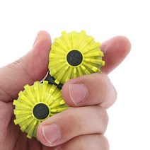 호두말고 피젯볼 미니 지압 마사지볼 키덜트 키즈 장난감 스트레스 해소 집중력 향상, 옐로우