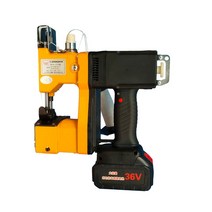 봉합기 마대 자루 미싱기 포대 핸드 오버로크 쌀포대, 노란색