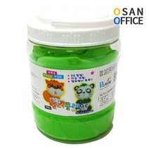 컬러클레이 500g 대한산업 용기 바핑클레이, 빨강