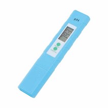 PH Meter Light Blue Portable Accuracy with Temperature Aquarium Swimming Pool Acid Alkali Digital Te, 한개옵션0