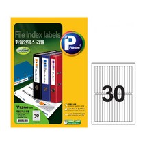 GDG3431 애니라벨 V3290-100 화일인덱스라벨 30칸 100매 화일인덱스라벨/화일인덱스라벨지/라벨지/애니라벨
