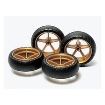 타미야 미니카 미니사구 대경 내로우 라이트 웨이트 휠 배럴 타이어 15368