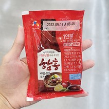 CJ함흥비빔냉면소스 85g x 5개, 아이스보냉백포장