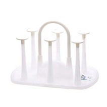 히말라야 실리콘 6구 컵건조대 컵홀더 컵걸이, 1개, 화이트