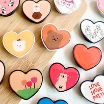 자체제작 퐁신퐁신 젤리 그립 스마트톡 3개이상 구매시 마스크걸이 증정, 22.체리곰둥