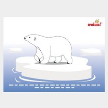 [왈왈] 3D 에어 cool 매쉬 쿨매트 돌핀1개