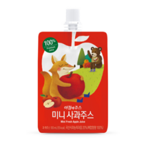 서울우유 아침에 주스 미니 사과 주스 100ml, 10개