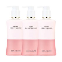 더마큐어 더블 마스터 원샷 클렌저 200ml x3, 단품