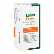 [독일 내수 정품](레팩스)LEFAX Enzym Kautabletten 100St