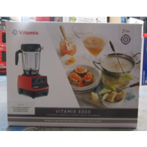 바이타믹스 Vitamix 5300 Countertop 블렌더 w/ Pulse & Recipe Book VM0102D Red BRAND NEW