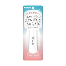 SUGAO Souffle CC Cream BB Pure Natural 0.9 oz (25 g) x 1, (1) New (2021 renewed)
