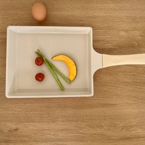 바니니 IH 인덕션 겸용 사각팬 계란말이팬 25CM, 1개
