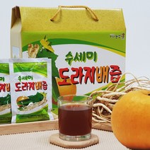 개미농법 진한 수세미 도라지배즙 (100ml) 60포 2박스 현대농원