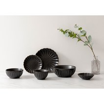 플라워 가든 골드라인 화이트 식기 6타입 홈세트 파스타 한식 접시 국 밥 그릇 앞접시 신혼부부 그릇세트 집들이선물