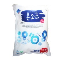 한주 본소금 3kg 1개 국산정제소금100% 천일염대용