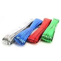 공예용빵끈/빵끈타래/긴빵끈/칼라타이/긴빵끈/길다란빵끈/잘라쓰는빵끈, 녹색