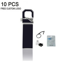 외장cd롬 외장 dvd 노트북 cd롬 odd 무료 사용자 정의 로고 10 개몫 usb, 128GBx10개, 블랙 10pcs