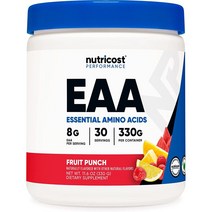 뉴트리코스트 EAA 아미노산 보충제 파우더 후르츠펀치 30인분 1팩