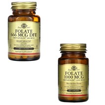 솔가 엽산 DFE 400 800 1000mcg 60정 100정 메타포닌