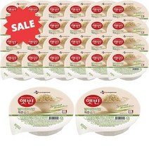 햇반 발아현미밥 작은공기 130g X 36개 즉석밥, 상세페이지 참조