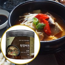 오롯 한번에 끓여먹는 고깃집 된장찌개 양념 500g