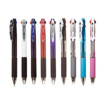 동아 크로닉스 3색 볼펜 0.7mm CRONIX3, 그레이(투명)