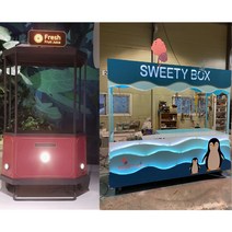 백화점 팝업 스토어 매대 금속 판매 부스 마차 쇼핑센터 브랜드 행사 홍보 조형물 제작 업체 헤파이스토스웍스