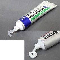 튜브형 가정용 실리콘 75ml / 50ml 실리콘실란트 접착제 방수, 실리콘실란트50ml(백색)