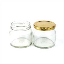 가인글로벌 이유식165 유리병 60개+골드캡, 60개, 135ml