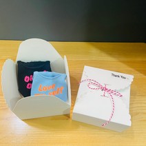 여성 레터링 발목 패션 예쁜 선물용 양말 선물세트
