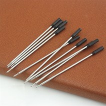 10 개/몫 도매 가격 크로스 타입 볼펜 리필 잉크 중간 및 블랙 홈 교실 사무실, 02 W