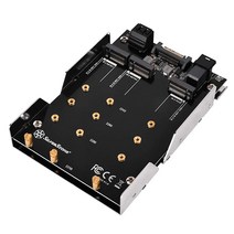 SilverStone Technology M.2 어댑터 SATA X4 419195