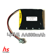 RC카 니카드 Ni-CD 배터리 4.8V AA size 4N 직렬 600mAh JST RC RC카 탱크 충전지 건전지