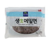 면사랑 생메밀면1kg 생메밀국수