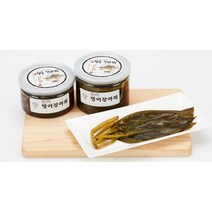 고유푸드 국내산 약선 명이나물 장아찌 300g, 1Ea