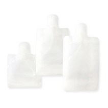 [이우리빙] 휴대용 소분파우치 10개입, 휴대용 소분파우치 대형 100ml 10개입, 10개