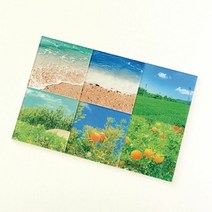 제주 아크릴 코스터 유리컵코스터 티코스터 찻잔받침 머그컵받침, 제주코스터:제주, 단품