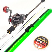 해동 해동 2TOP 썸싱 C155 쭈꾸미 갑오징어 문어 낚시대 세트 +베이트릴+가방, C155 좌핸들세트