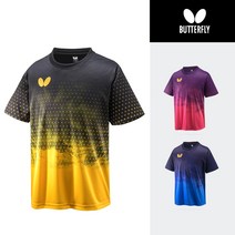 버터플라이 엘리스타10 티셔츠(탁구유니폼) 남여 반팔