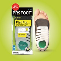 프로풋 플랫 픽스 인솔 깔창 PROFOOT, 성별:여성용