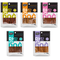 태비 타퍼 테비 맛탐 져키 강아지 간식 육포 140g, 오리고기
