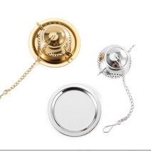 주전자 모양 스테인리스 티 인퓨저 차망 1+1, 혼합색상