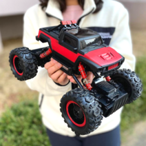 쌉쌉슈퍼 어린이 무선 몬스터RC카, 레드
