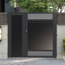 단독 주택 전원 입구 출입문 철문 대문 게이트 제작, 스타일 8