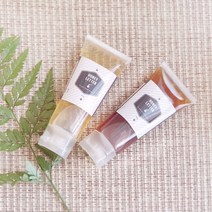 허니레터 아카시아꿀 + 야생화꿀 튜브 set 천연벌꿀 잡화꿀 꿀세트, 1개