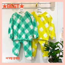아가방 주니메종체크상하 01P153002