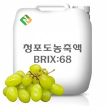청포도농축액 20kg, 단품, 1