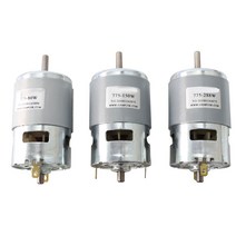 하이보1마력1Pcs DC 모터 80W 150W 200W 288W 360W 12V 24V 775 795 895 대형 토크 고전력 기어 전자 부품, 02 775-150W