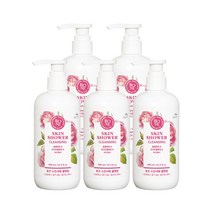 꽃을든남자 로즈 스킨샤워 클렌징 500ml, 5개